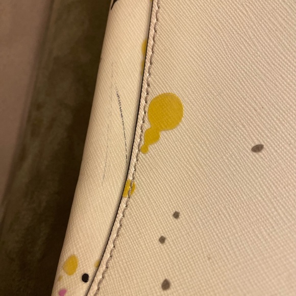 Henri Bendel Limited Edition Splatter Paint Tote - Picture 3 of 5